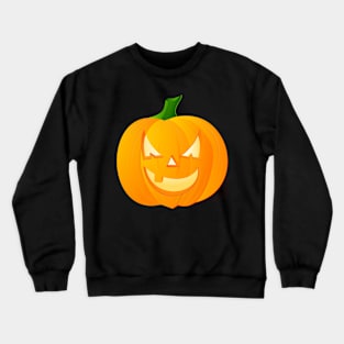 Cute Jack O Lantern Happy Halloween Crewneck Sweatshirt